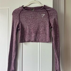 Gymshark Vital Seamless Long Sleeve Crop Top NWOT